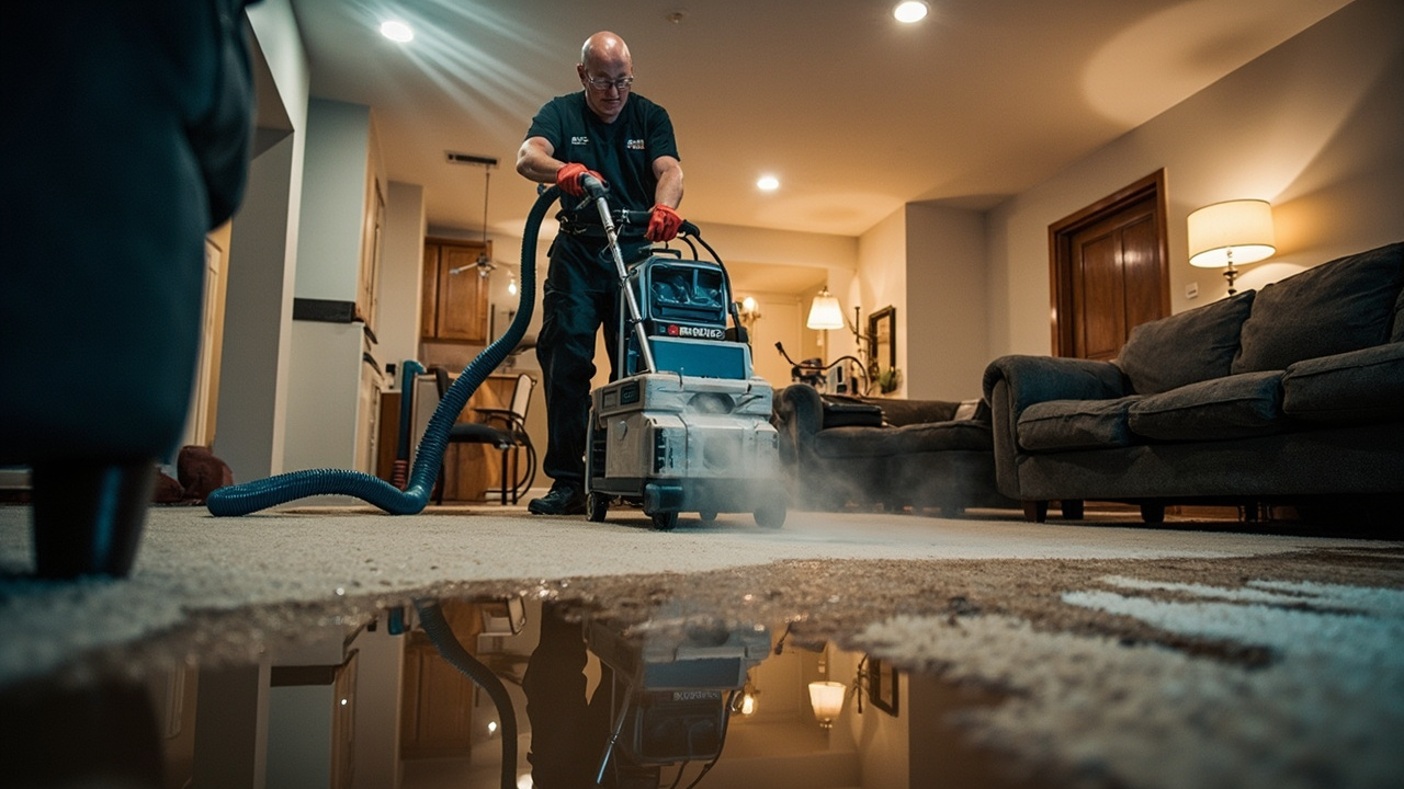 How Professional Carpet Water Removal Actually Works