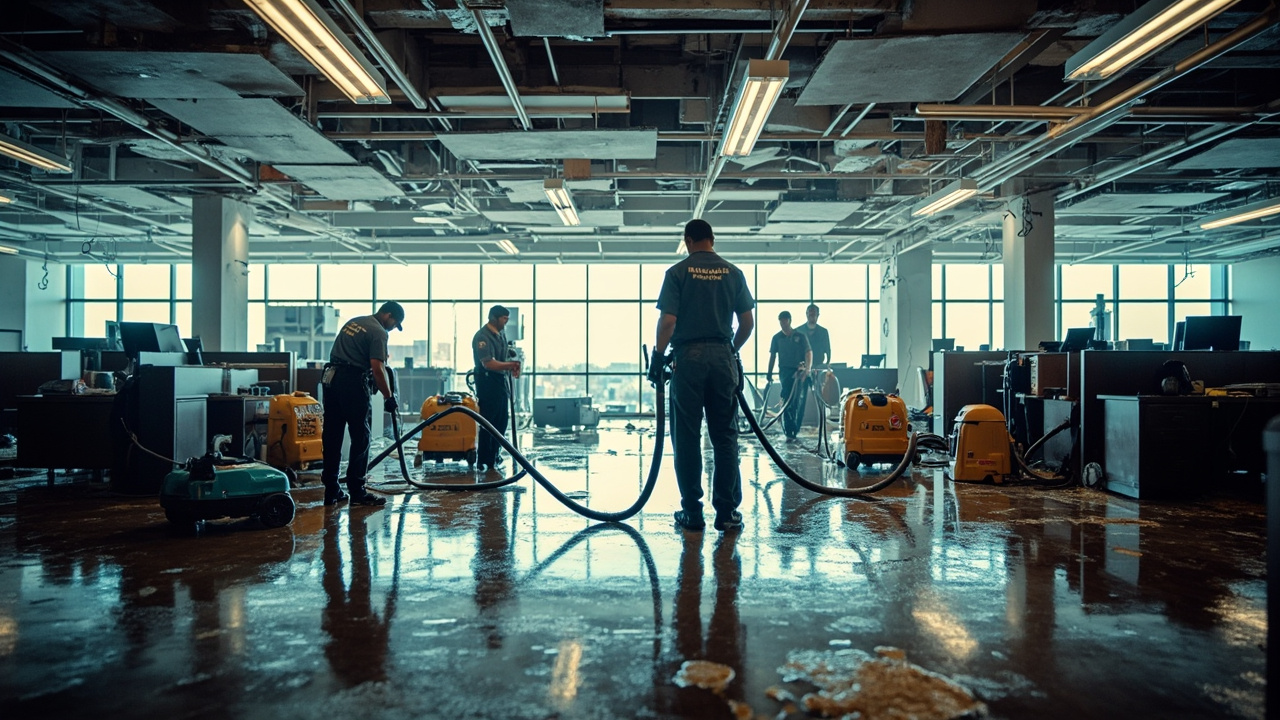 Commercial Water Damage Restoration in Pittsburgh – Minimize Downtime and Protect Your Business Operations