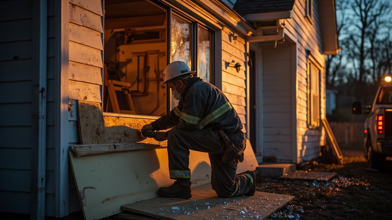 How Professional Emergency Board-Up Protects Your Property and Your Claim