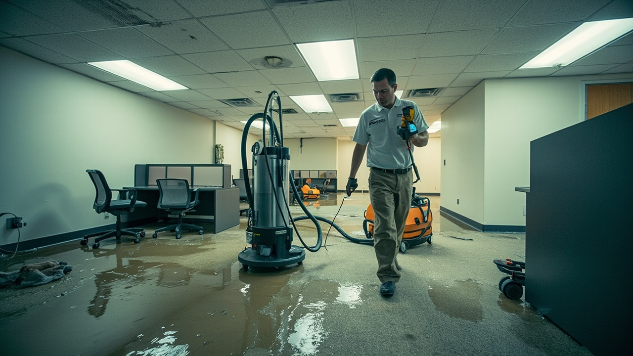 Our Burst Fire Sprinkler Flood Remediation Process Prioritizes Structural Drying