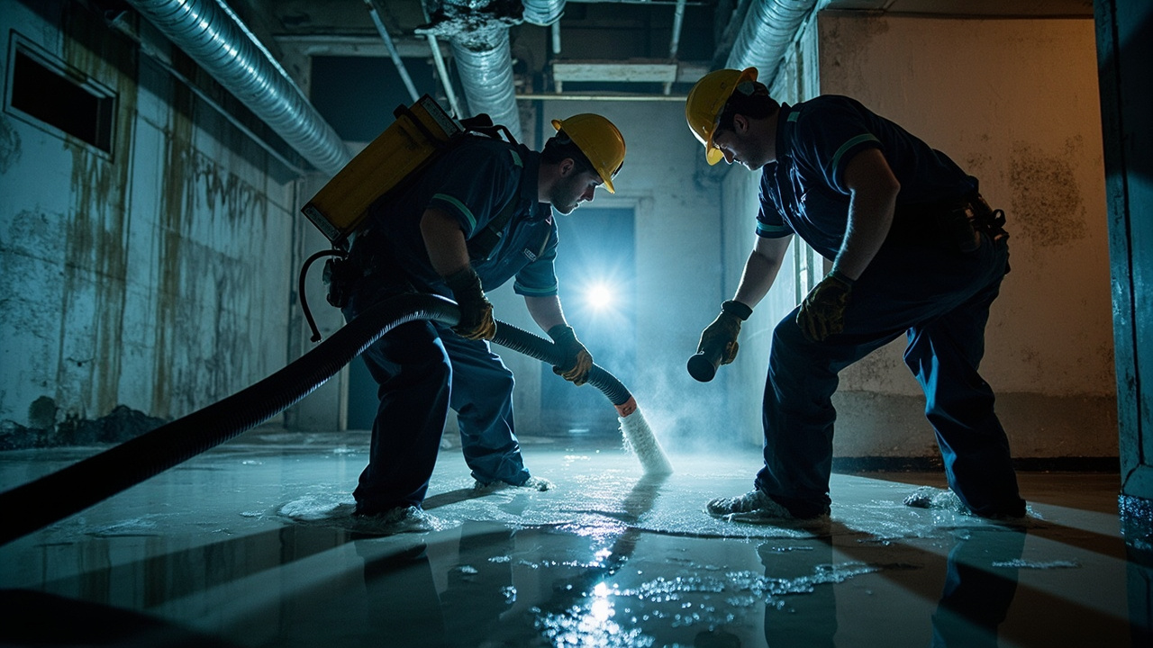 Frozen Pipe Burst Cleanup in Pittsburgh – Emergency Response Within 60 Minutes