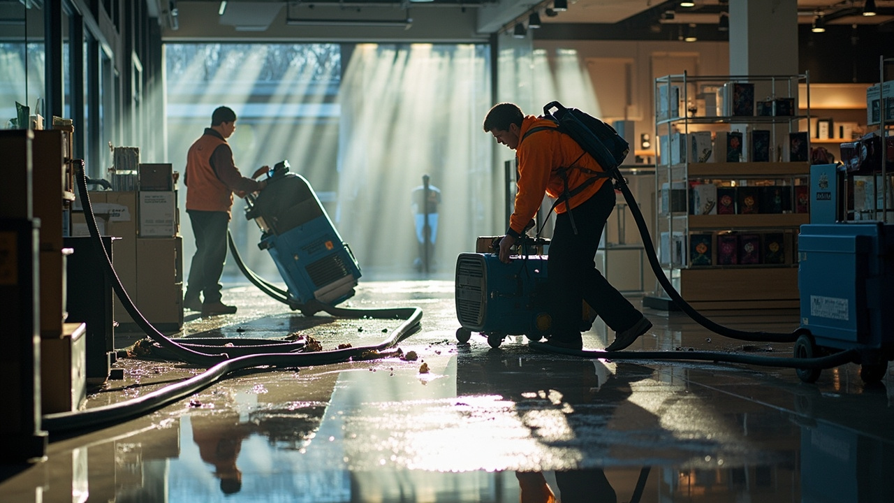 Retail Store Water Cleanup in Pittsburgh – Minimize Downtime and Protect Your Inventory
