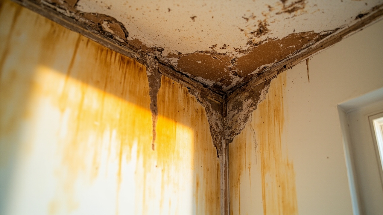 Why Pittsburgh Homes Get Water Stains on Drywall