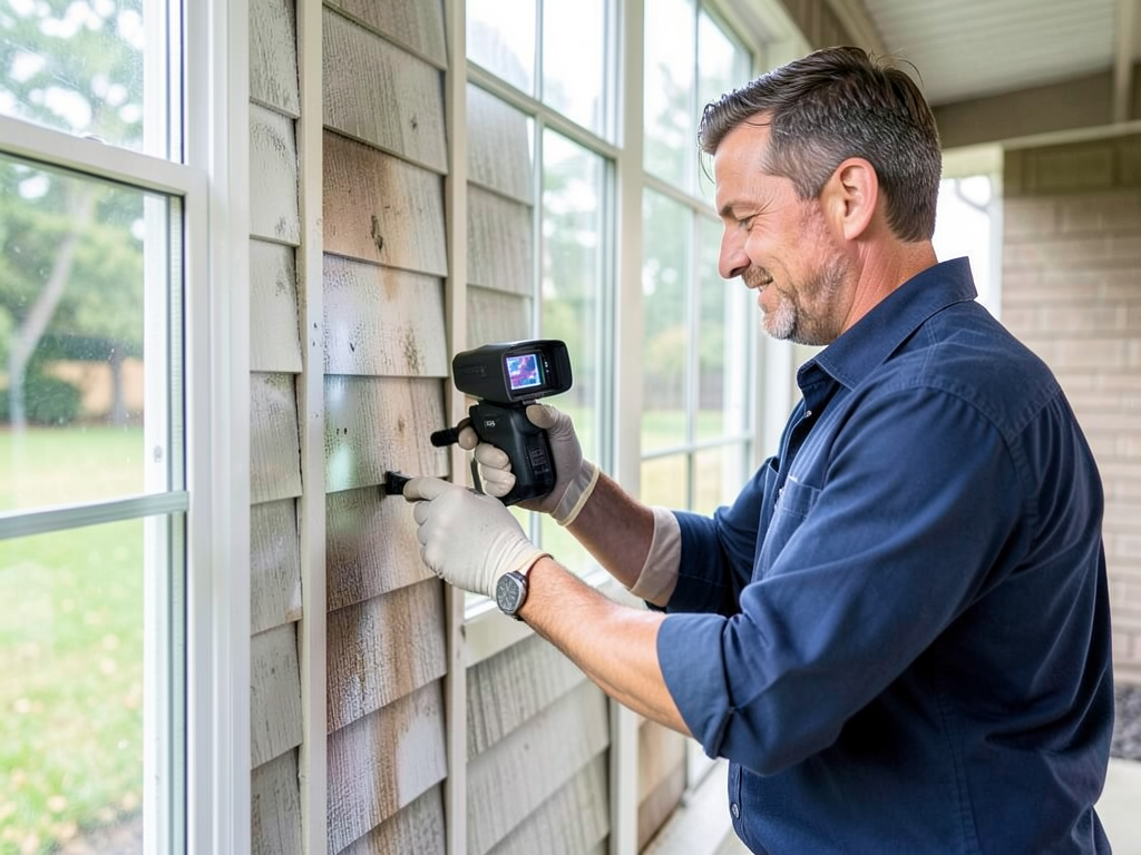 Fixing the source of a leaking sunroom or enclosed