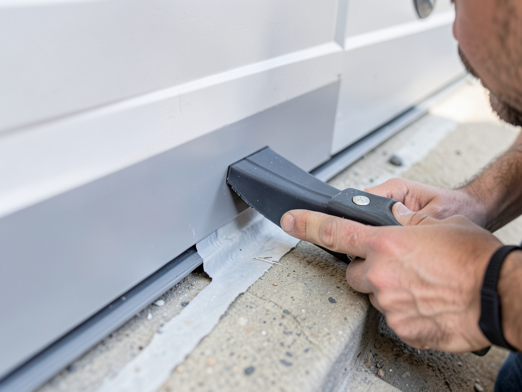 How to keep heavy rain from flowing under your cor