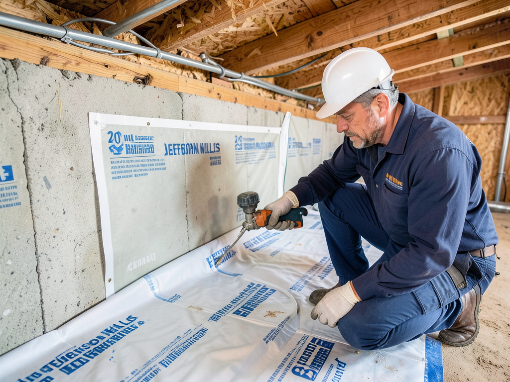 The best way to seal a damp crawl space in jeffers